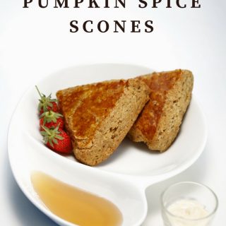 These delicious pumpkin spice scones pair well with a rich cup of hot coffee. You must try this fall recipe idea today. They are SO GOOD!