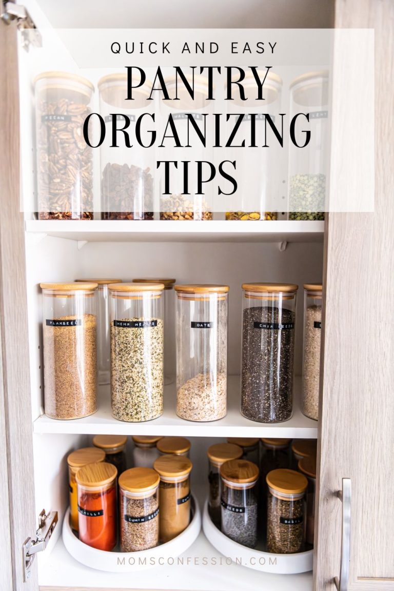 Quick and Easy Pantry Organizing Tips