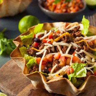 Tex-Mex Taco Salad Bowls