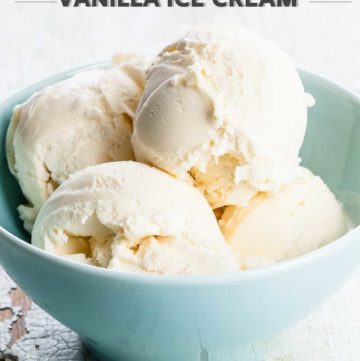 Easy Vanilla Ice Cream Recipe • Moms Confession