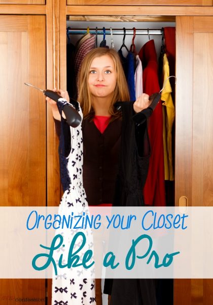 Organize Your Closet Like The Pros • Moms Confession