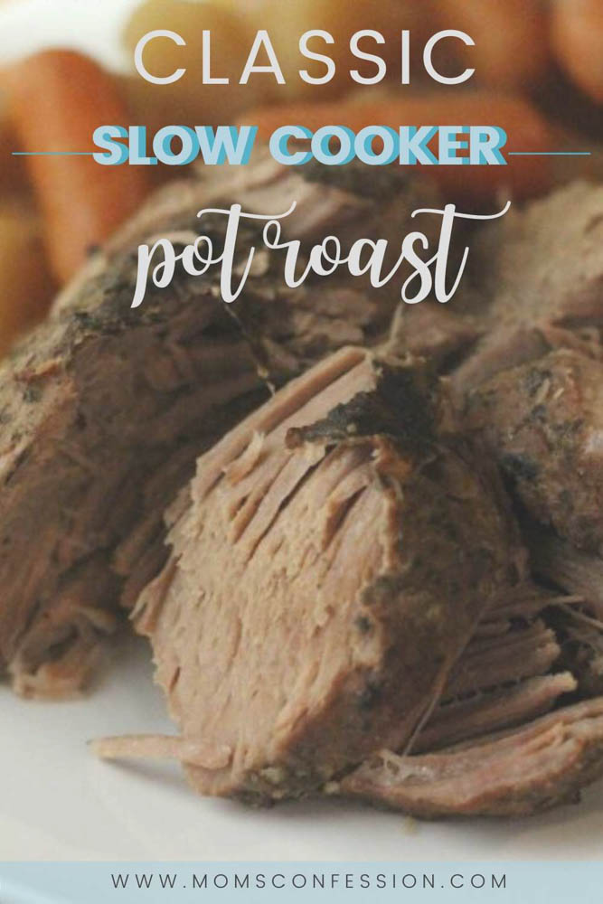 Classic Slow Cooker Boneless Chuck Roast With Vegetables And Gravy