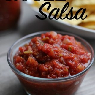 If you’re tired of eating store bought salsa and you’re looking for a little zing, RO*TEL Salsa is the perfect recipe to try!