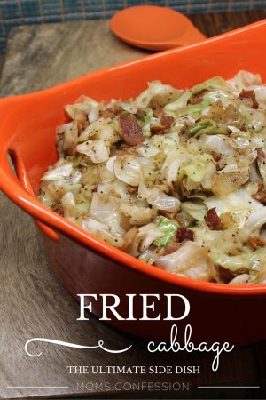 Fried Cabbage - the ultimate side dish • Moms Confession