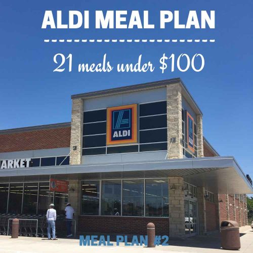 aldi meal plan #2