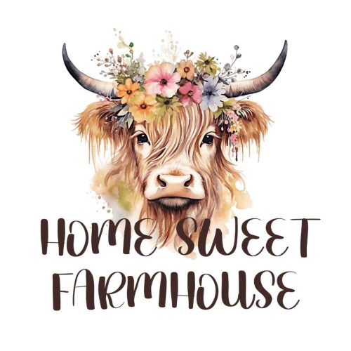 Home Sweet Farmhouse Sublimation