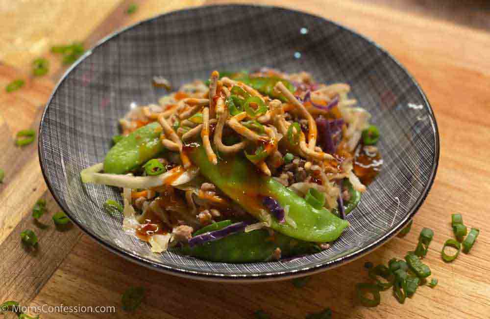 One Skillet Egg Roll In A Bowl - 15 Minute Meals