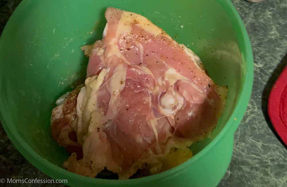 air fryer chicken thighs recipe