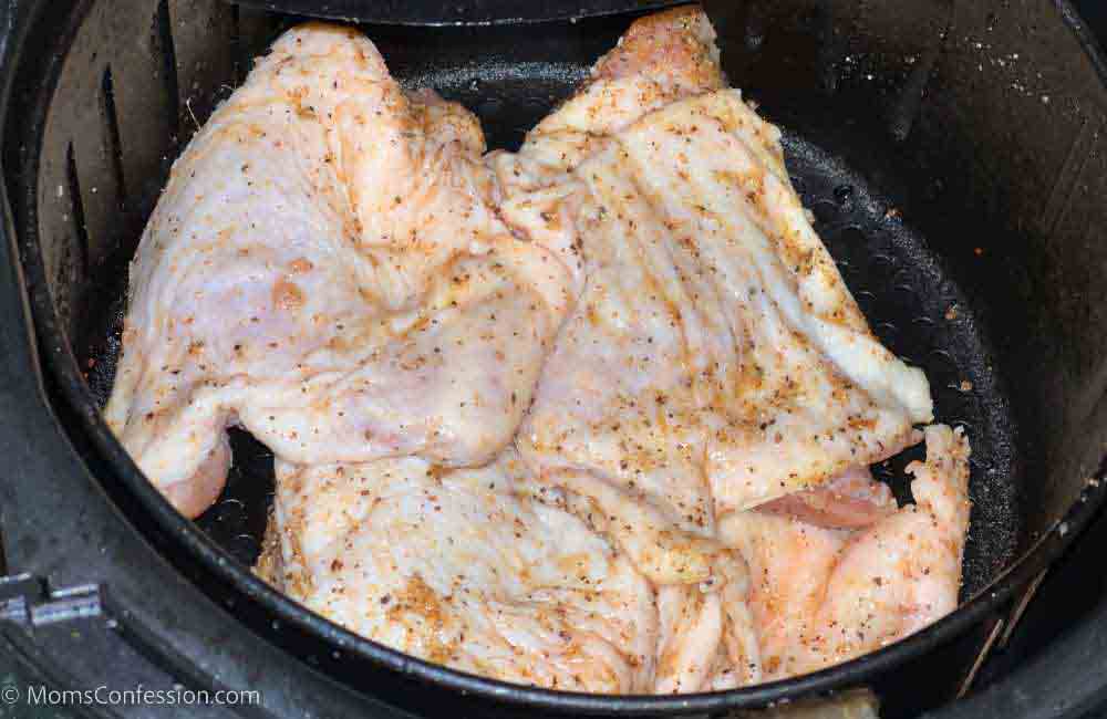 air fryer chicken thighs recipe