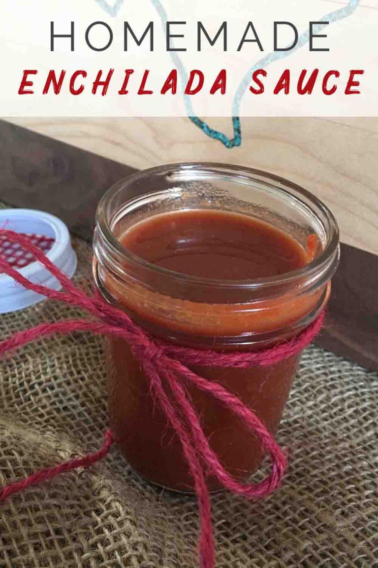 Homemade Enchilada Sauce Recipe