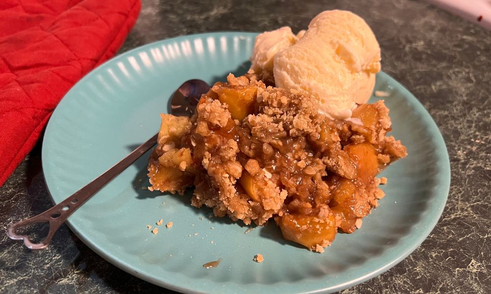 homemade apple crisp recipe