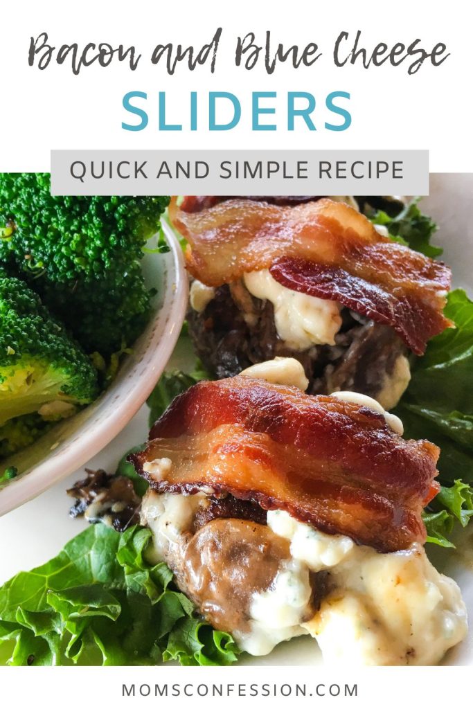 Low Carb Hamburgers: Bacon and Blue Cheese Sliders Recipe