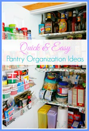 Quick and Easy Pantry Organizing Tips • Moms Confession